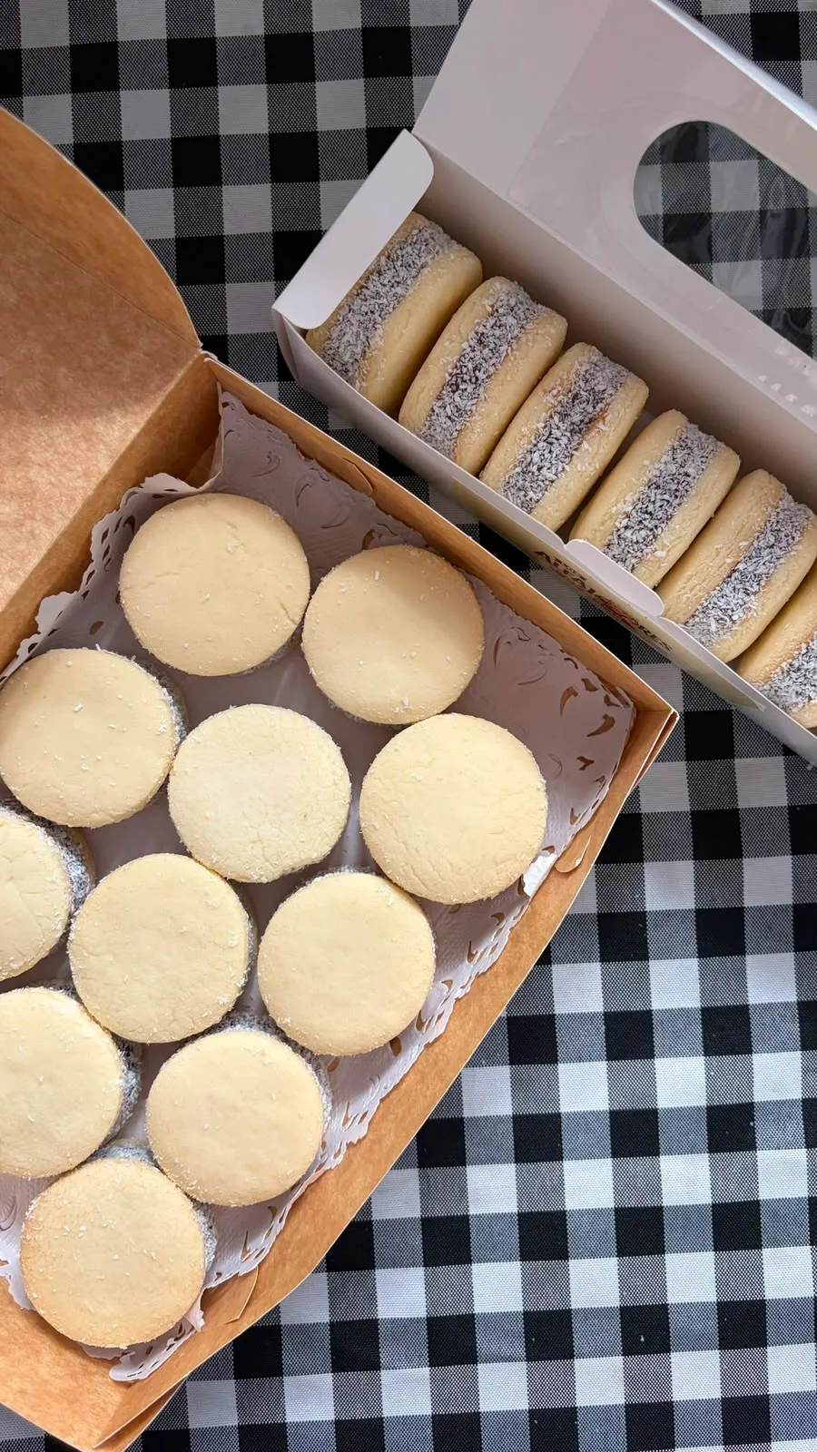 Alfajores — Recién armados